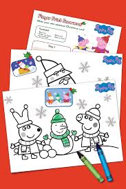 In the second part of this great peppa coloring pages. Peppa Pig Holiday Activity Pack Nickelodeon Parents