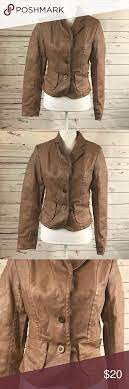 Suzy Shier Brown Faux Leather Women S Coat Jacket In 2021 Coats Jackets Women Coats For Women Jackets