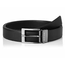 Armani Jeans Cintura Uomo In Pelle Nuova Reversibile Cintura Nera Taglia Unica Ebay