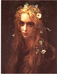 Ophelia by Antoine-Auguste-Ernest Hebert, 1817-1909