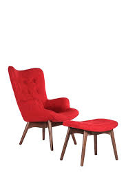 Control Brand Teddy Bear Red Chair Ottoman Hautelook Chair And Ottoman Red Chair Teddy Bear Chair