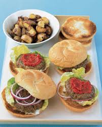 Meatloaf Burgers With Quick Ketchup Recipe Meatloaf Burgers Meatloaf Recipes Meatloaf