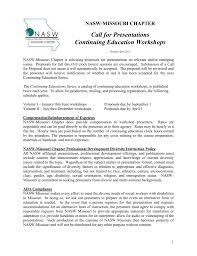 Call For Presentations