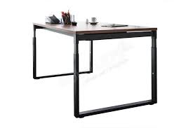 Manuell höhenverstellbarer arbeitstisch in braun und schwarz. Nowy Styl Sqart Schreibtisch Schwarz Braun Mobel Letz Ihr Online Shop