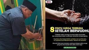 Setelah Berwudhu Membuat Dosa Dosa Luntur Dan 8 Pintu Surga Terbuka Dengan Ketentuan Ini Warta Kota