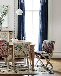 Take A Seat Our New Riflepaperco Upholstered Terai Chairs Are The Kind You Ll Never Want To Tuck Away Moroccan Rug Living Room Decor Home