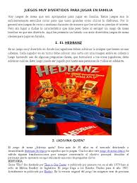 Si te gustó esta entrada, compártela con tus amigos en tus redes sociales favoritas haciendo clic en los botones de abajo. Juegos Muy Divertidos Para Jugar En Familia Docx Juegos De Mesa Juego De Azar
