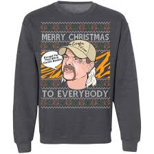 1,417 free images of christmas hat. Joe Exotic Big Cat Rescue Carole Baskin Sh300 Tiger King Merry Christmas Ugly Christmas Sweater