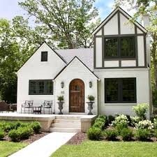 I know exactly why it would've been $20,000 to hire it done. Painted Brick Home Exterior Makeover Before And After Ideas