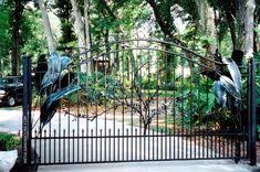That focuses on custom gate systems that include automation and access control. 24 Driveway Gates Estate Gates Ideas Estate Gates Driveway Driveway Gate