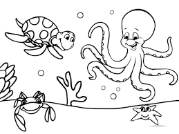Free Printable Ocean Coloring Pages Under The Sea