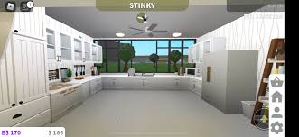 Make sure you add the rails on the ends of the panels first so they are flush. Bloxburg Interior Ideas Kitchen Interiors Home Design