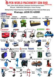 888 jala n perindustrian bukit. Pen World Machinery Sdn Bhd Pen World Machinery Sdn Bhd Facebook