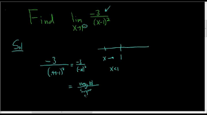 Calculus Infinite Limits 3 X 1 2 As X Approaches 1 From The Left Calculus Math Videos Theorems