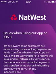 Natwest Confirm App Not Working In Ios 8 Ios 8 App New Operating System