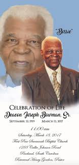 Obituary for Deacon Joseph Bowman