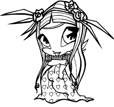 So you can print your own coloring book. Drawing 3 From Poppixie Coloring Page
