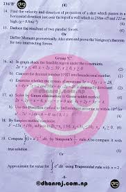 9 4) 5 4 hint use the form: Mathematics Grade 12 Xii Question Paper 2076 2019 Sub Code 216 B Neb