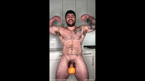 Jordan fucks a grapefruit – JordanxBrandt – Gay for Fans