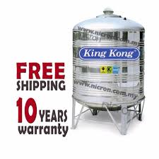 King kong water tank ✅. King Kong Stainless Steel Water Tank 850 Liter 200 Gallons Home Furniture Gardening On Carousell