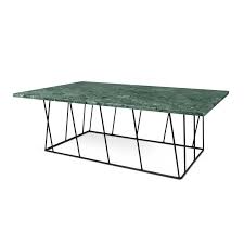 See full list on shop.thesocialitefamily.com Table Basse Rectangulaire Metal Marbre Vert Cationa Univers Du Salon