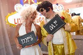 Elvis And Marilyn Oh My The Little Vegas Chapel