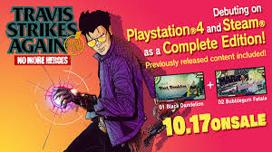 You can return the item for any reason in new and unused condition: Travis Strikes Again No More Heroes Complete Edition For Ps4 Pc Launches October 17 In Japan Gematsu
