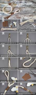 It's time to roll up your sleeves. Diy Dog Leash Tutorial With Braided Rope Diy Dog Stuff Dogs Diy Projects Dog Crafts