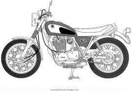 Auf dieser seite finden sie mehrere modelle zur auswahl. Yamaha 11 Gratis Malvorlage In Motorrad Transportmittel Ausmalen