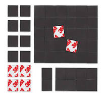 Custom Flexible Die Cut Isotropic Rubber Magnets,Flexible ...