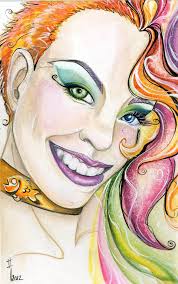 Delirium Inspired Look (Pt.1 of The Endless Series) Collaboration with  artist Sara Richard and Illamasqua!