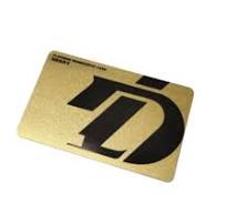 Factory Customized Luxury PVC Gold Diamond Platinum PVC Series  VIP/Membership Smart Card