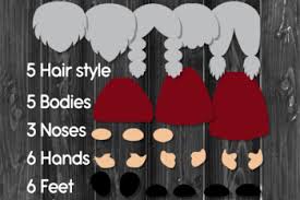 Download Diy Gnome Svg Clipart Layered Design Elements By V Design Art Tpt