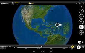 Explore el clima de la tierra en un globo 3d increíblemente detallado e interactivo. Meteoearth For Android Download