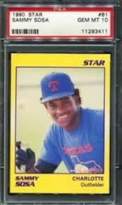 Slamming sammy rookie card values are going to see a few months of strong growth due to long gone summer. Sammy Sosa Rookie Card Checklist Best Rookie Card Options