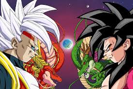 Dragon Ball Gt Poster Baby Vegeta Goku Ssj4 12in X 18in Free Shipping Dragones Dragon Ball Gt Dibujos