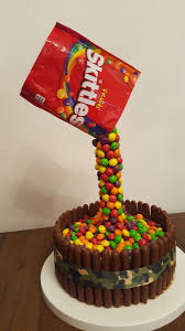 Gravity Defying Skittles Cake Skittles Cake Gravity Cake Anti Gravity Cake