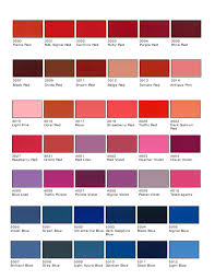 Standard Ral Color Chart Free Download