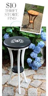 Jack S Plant Stand Update Confessions Of A Serial Do It Yourselfer Plant Stand Makeover Wooden Plant Stands Wood Plant Stand