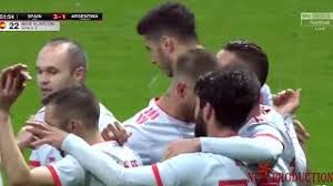 Argentina video highlights are collected in the media tab for the most popular matches as soon as video appear on. Spain Vs Argentina 6 1 Highlights All Goals 27 03 2018 Youtube