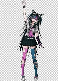 Ibuki danganronpa sprites full body. Danganronpa V3 Killing Harmony Sprite Danganronpa 2 Goodbye Despair Desktop Png Clipart Appreciation Art Black Hair
