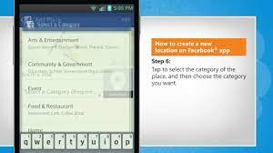 If you're an admin, you can add a location to your facebook group. How To Create A New Location On Facebook App Youtube