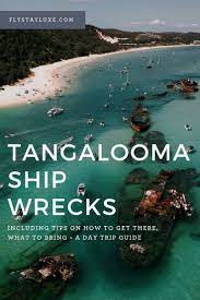 A Spectacular Formation Of Shipwrecks Just Off The Beach Near Tangalooma Island Resort Makes For An Oceania Destinations Oceania Travel Australia Travel Guide