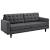 Grey Sofa Cream Walls