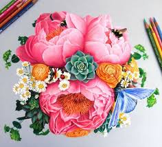25 Stunning And Realistic Color Pencil Drawings By Morgan Davidson Realistic Flower Drawing Flower Drawing Color Pencil Drawing