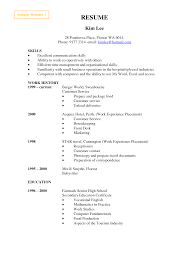 Cashier Resume Format Examples Job Resume Examples Sample Resume Format Resume Format Examples