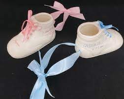 Baby Bootie Ornament Etsy