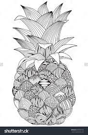 This hart enjoys a quiet moment to have a drink! Zentangle Pineapple Mandala Novocom Top