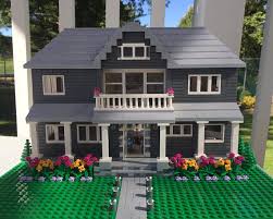 Welcome To Your Lego Home Have A Scale Model Of Your Home Built Exclusively Out Of Lego Pieces Celebrate Your Home With This Cre Lego House Lego Replica Lego