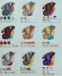 Spectrum Noir Hair Color Chart 1 By Jennie Black Cards And